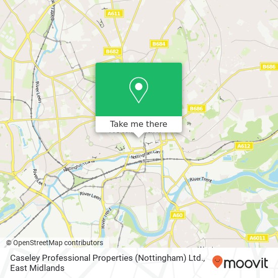 Caseley Professional Properties (Nottingham) Ltd. map
