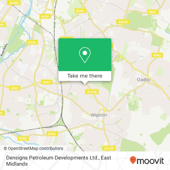 Densigns Petroleum Developments Ltd. map