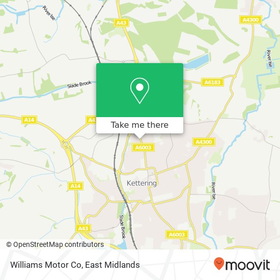 Williams Motor Co map