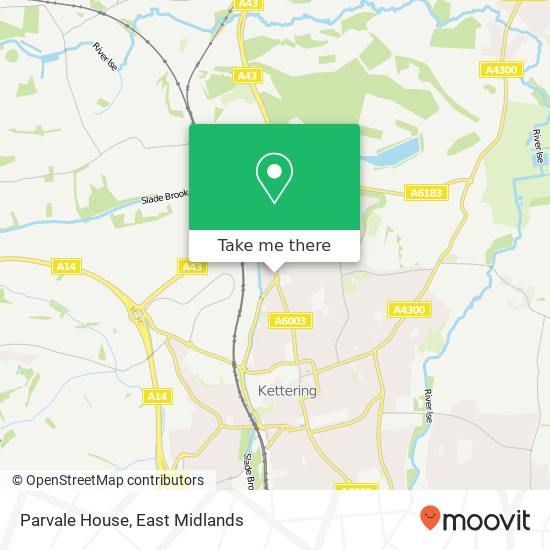 Parvale House map