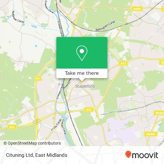 Cituning Ltd map