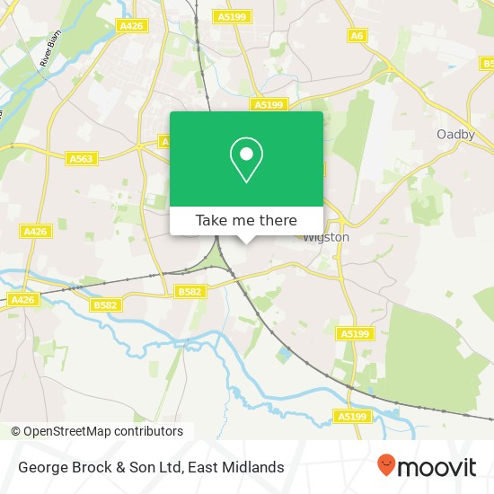 George Brock & Son Ltd map