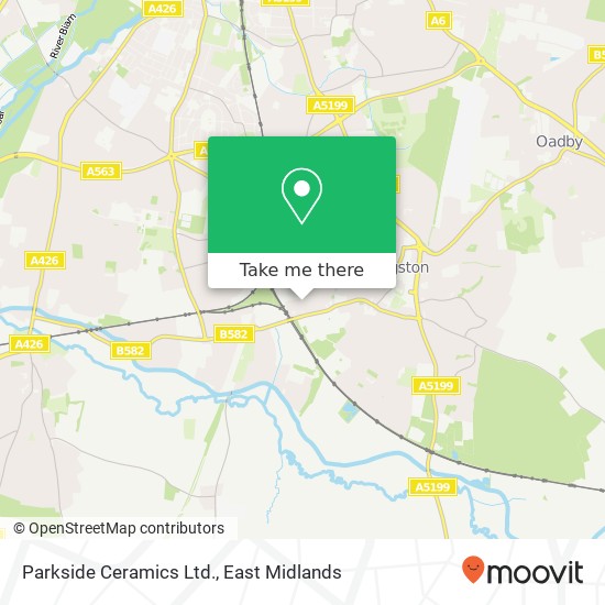 Parkside Ceramics Ltd. map