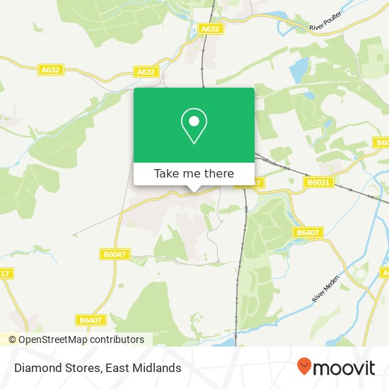 Diamond Stores map
