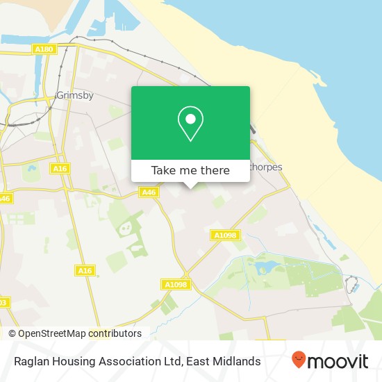 Raglan Housing Association Ltd map