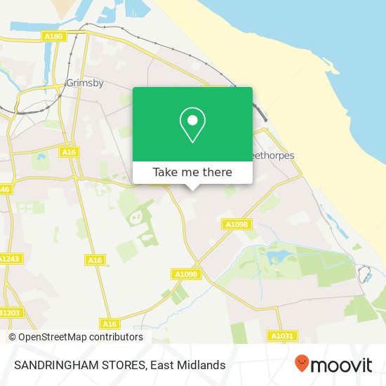 SANDRINGHAM STORES map