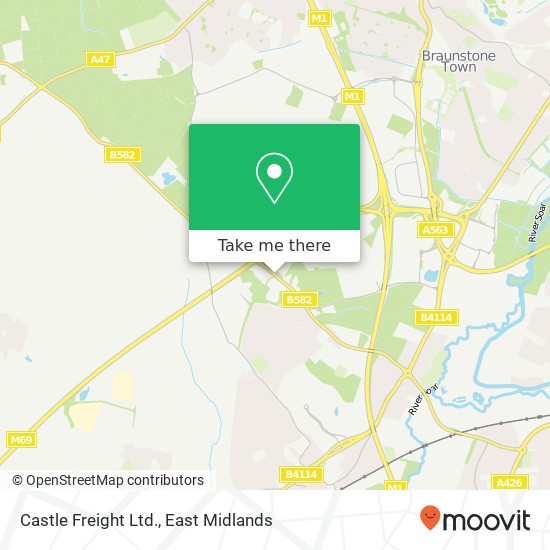 Castle Freight Ltd. map