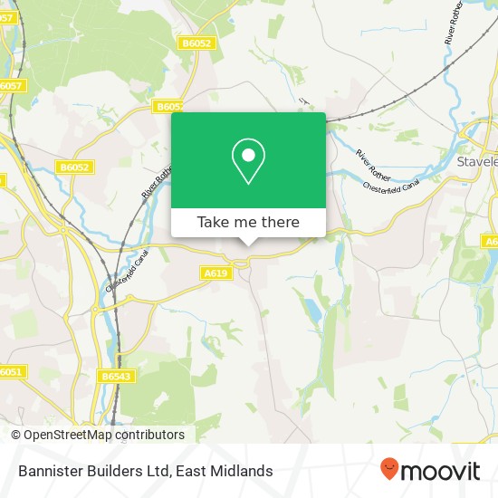 Bannister Builders Ltd map
