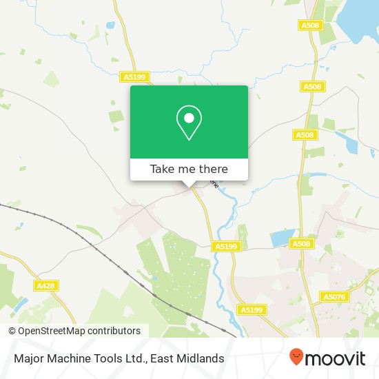 Major Machine Tools Ltd. map