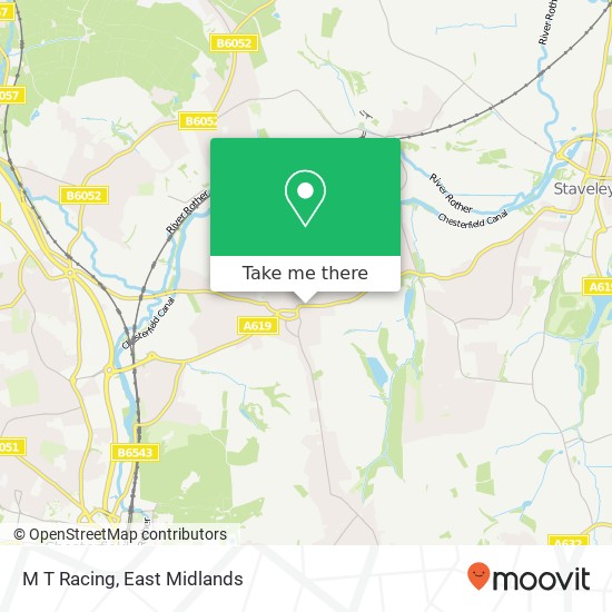 M T Racing map
