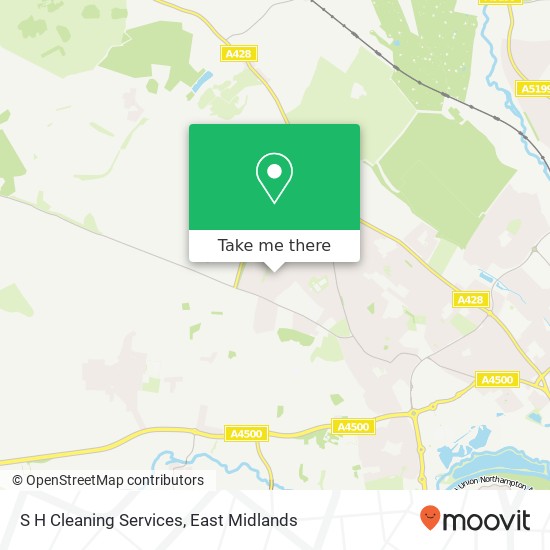 S H Cleaning Services map