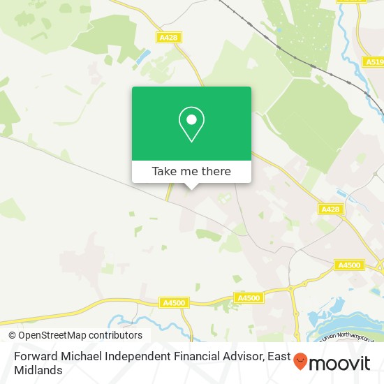 Forward Michael Independent Financial Advisor map