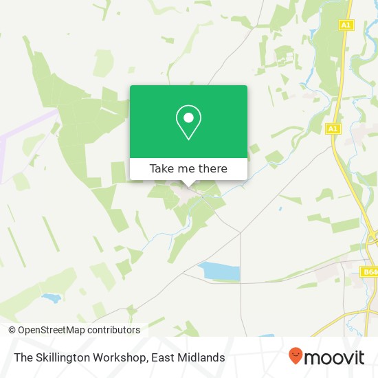 The Skillington Workshop map
