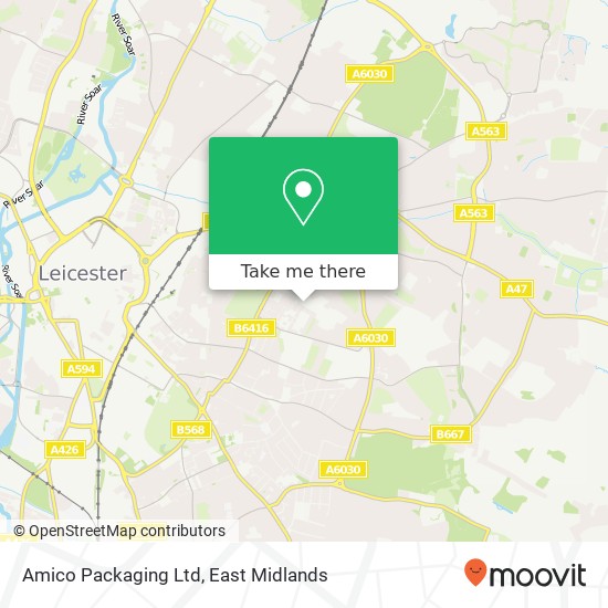 Amico Packaging Ltd map