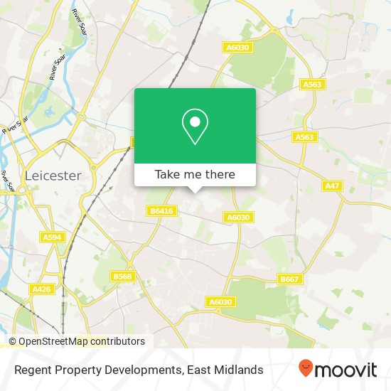 Regent Property Developments map