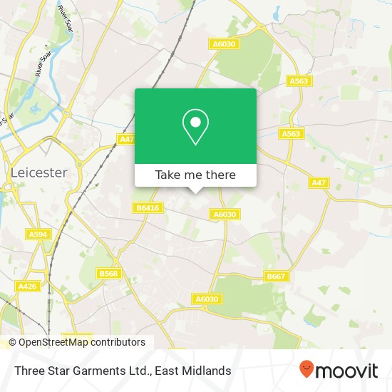 Three Star Garments Ltd. map