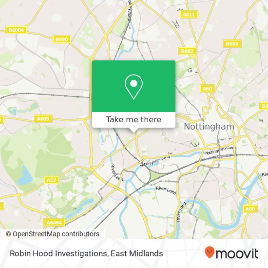 Robin Hood Investigations map