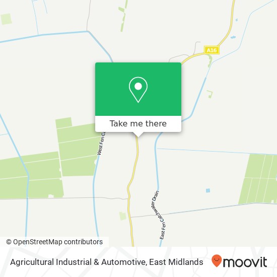 Agricultural Industrial & Automotive map
