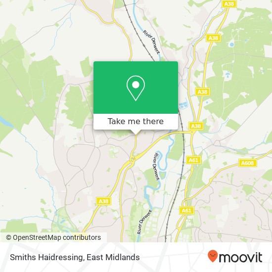 Smiths Haidressing map