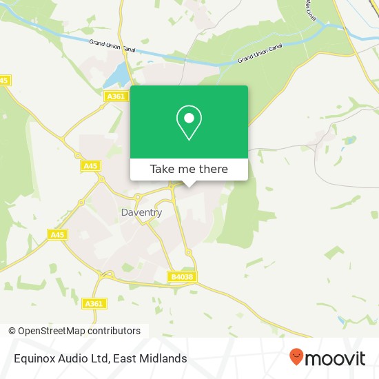 Equinox Audio Ltd map