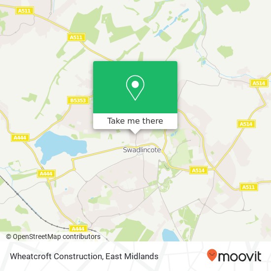 Wheatcroft Construction map