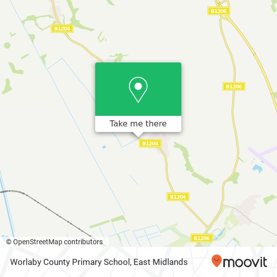 Worlaby County Primary School map