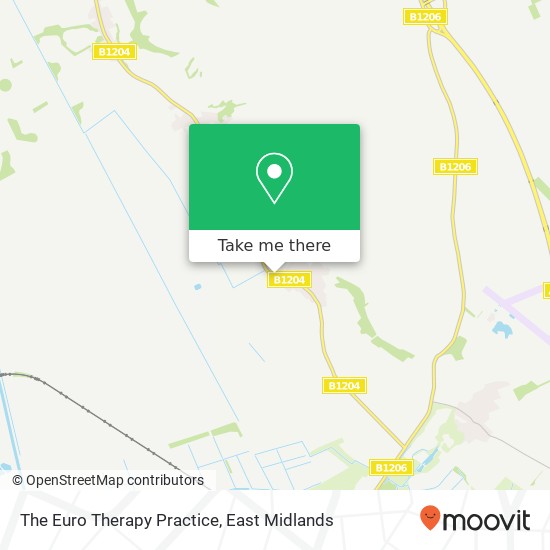 The Euro Therapy Practice map