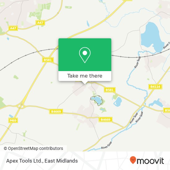 Apex Tools Ltd. map