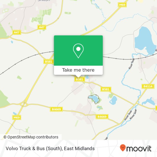 Volvo Truck & Bus (South) map