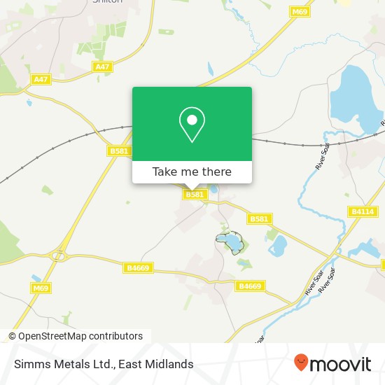 Simms Metals Ltd. map