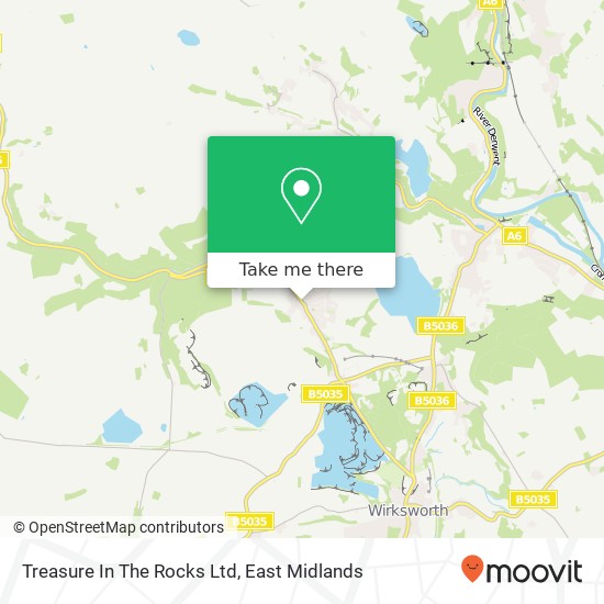 Treasure In The Rocks Ltd map