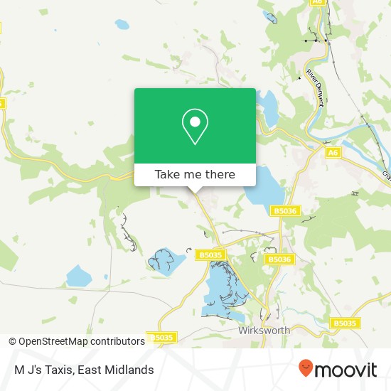 M J's Taxis map