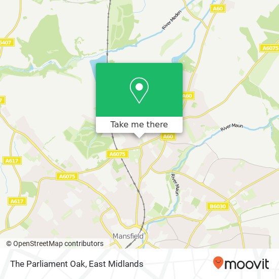 The Parliament Oak map