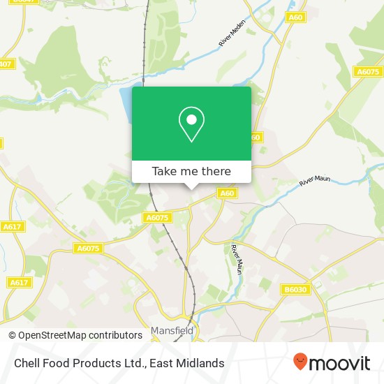Chell Food Products Ltd. map