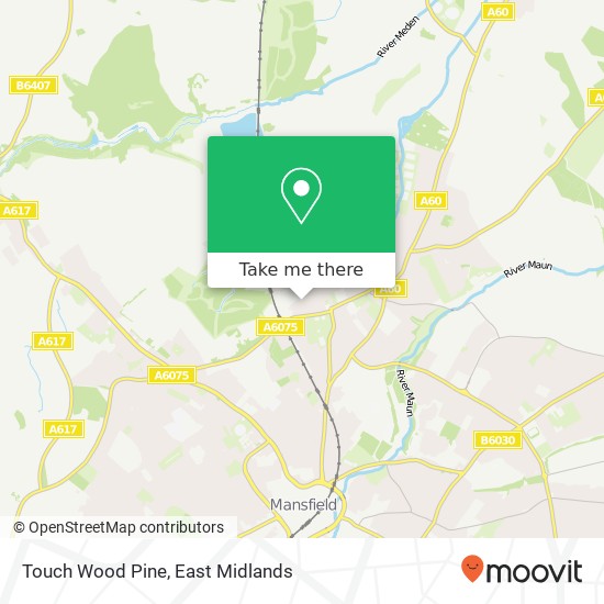 Touch Wood Pine map