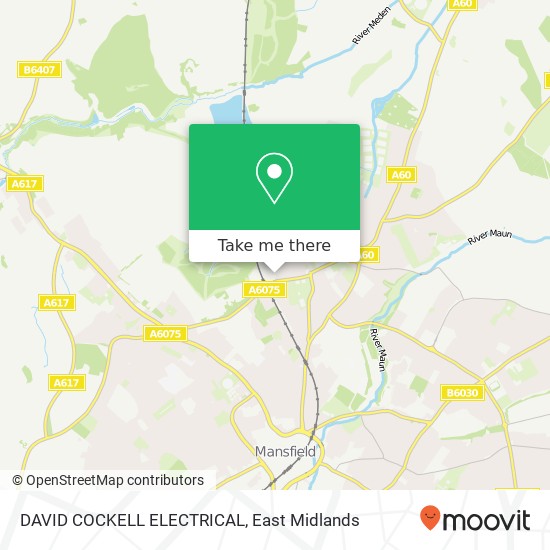 DAVID COCKELL ELECTRICAL map