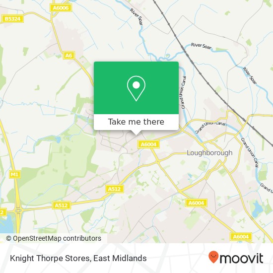 Knight Thorpe Stores map