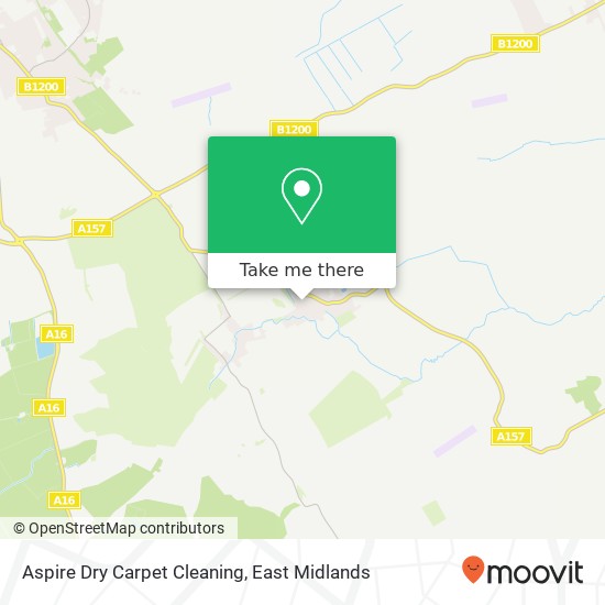 Aspire Dry Carpet Cleaning map