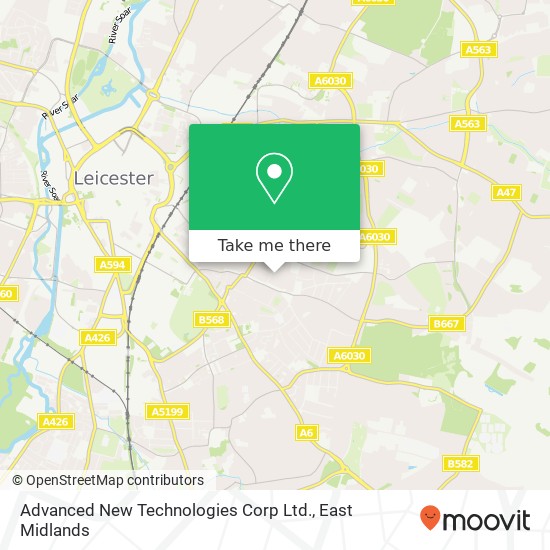 Advanced New Technologies Corp Ltd. map