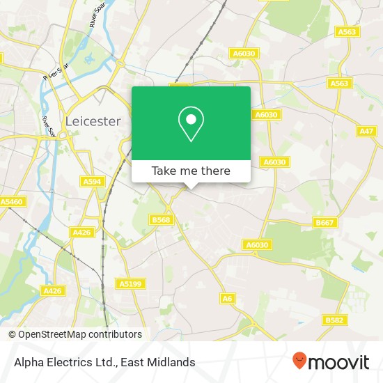 Alpha Electrics Ltd. map