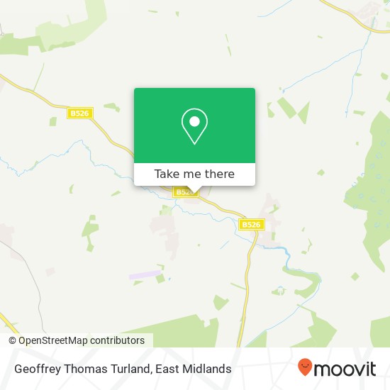 Geoffrey Thomas Turland map