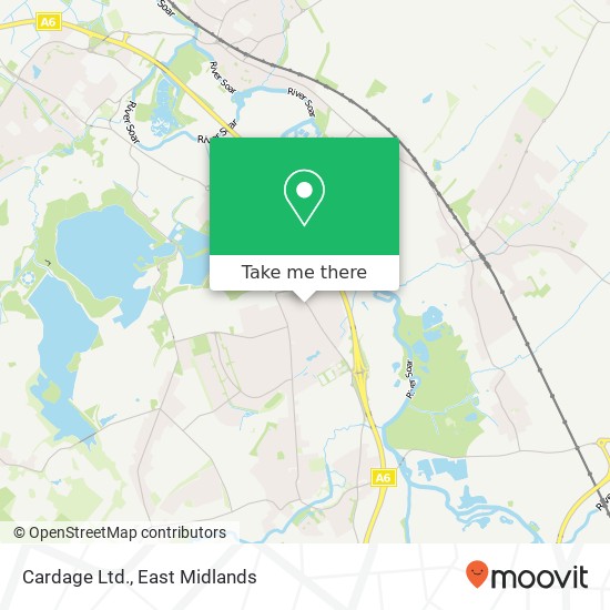 Cardage Ltd. map