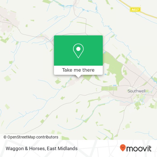 Waggon & Horses map