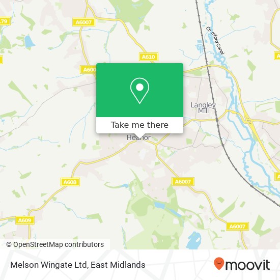 Melson Wingate Ltd map
