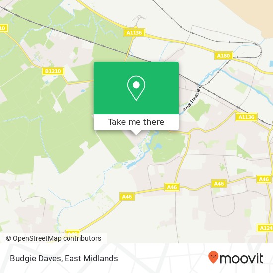 Budgie Daves map