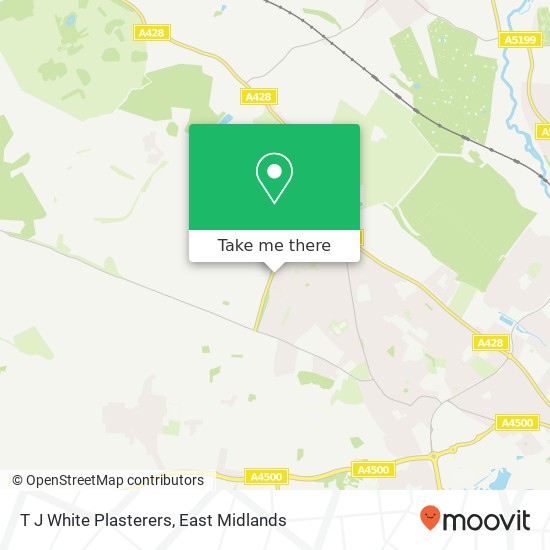 T J White Plasterers map