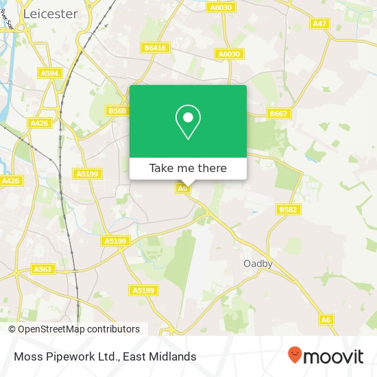 Moss Pipework Ltd. map