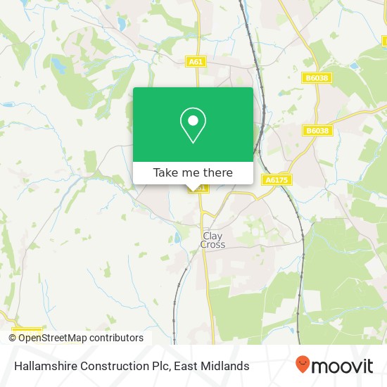Hallamshire Construction Plc map
