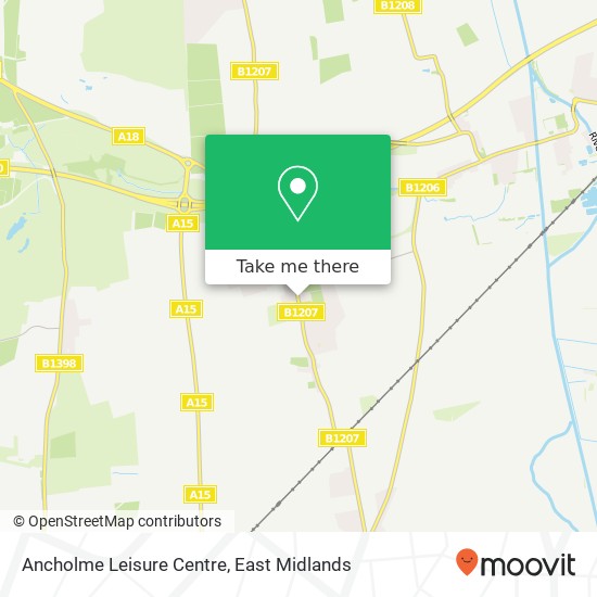 Ancholme Leisure Centre map