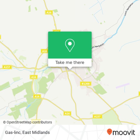 Gas-linc map
